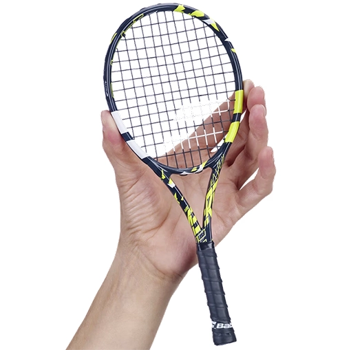راکت تزئینی Babolat Mini Racket Aero زرد و مشکی