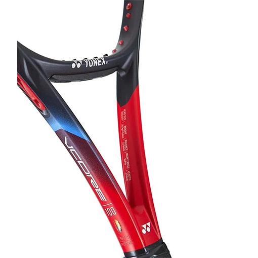 نمای کناری راکت Yonex VCORE 98 با فریم آیرودینامیک Aero Fin