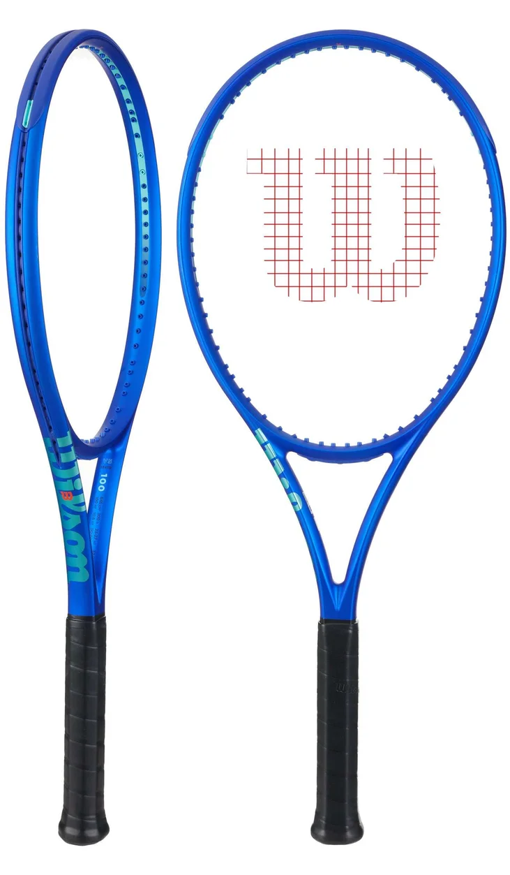 راکت تنیس Wilson Ultra 100 v5 مدل 2025 وزن 300 گرم گریپ 3