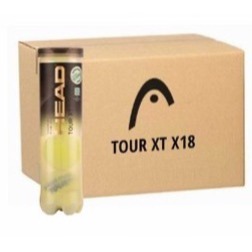 ball head tour xt 6dz توپ تنیس هد تور ایکس کارتن ۱۸ عددی