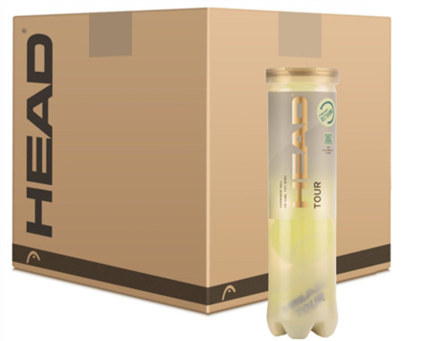 توپ تنیس کارتنی Head Tour XT مناسب زمین هارد و خاکی